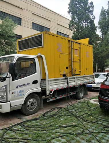 黔东南发电车出租-柴油发电机组排烟系统设计要求及其考虑因素